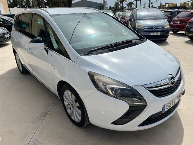 OPEL ZAFIRA TOURER 1.4 T SPANISH LHD IN SPAIN 106000 MILES SUPERB 7 SEATS 2014